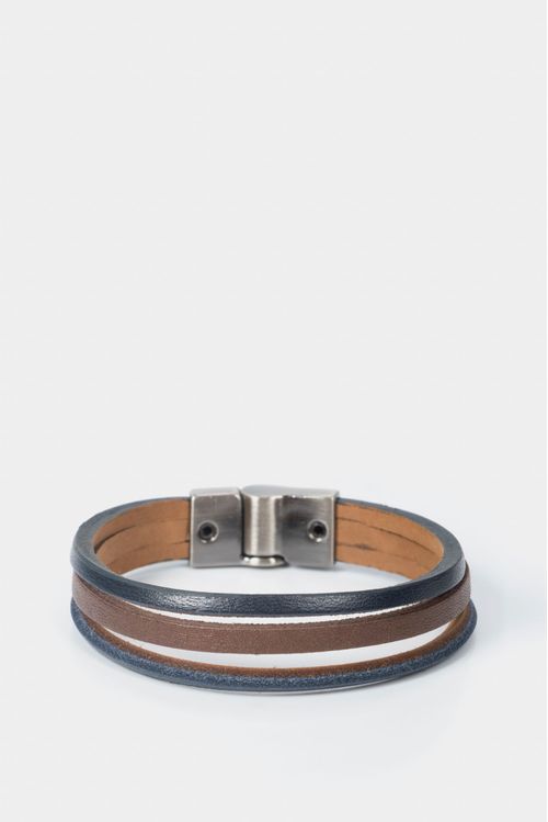 Pulsera de cuero liso