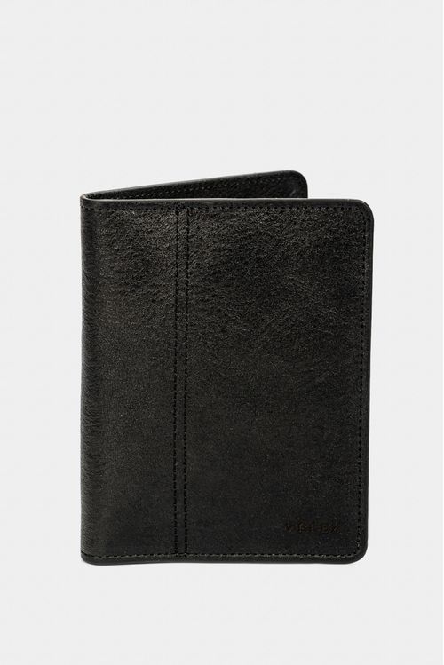 Porta pasaporte travel 2.0 de cuero para hombre efecto envejecido