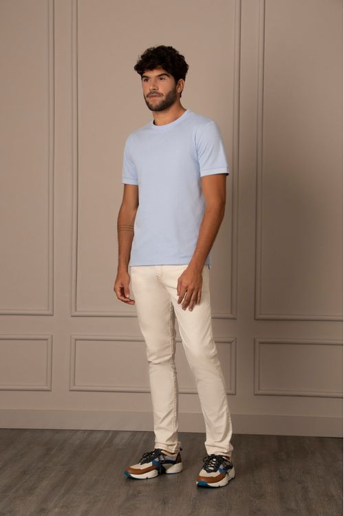 T-shirt micropima Arizona para hombre semi ajustada