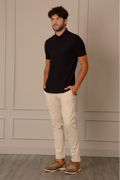 Polo casual algodón pima