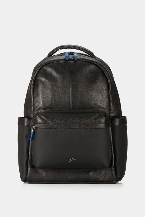 Mochila fagus 2.0 de cuero para hombre lona en nylon