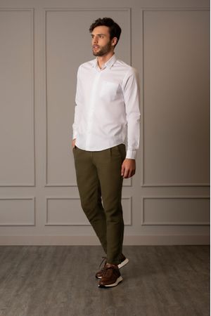 Pantalón chino lotus para hombre guardapolvo