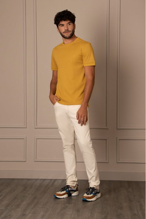 T-shirt micropima Arizona para hombre semi ajustada