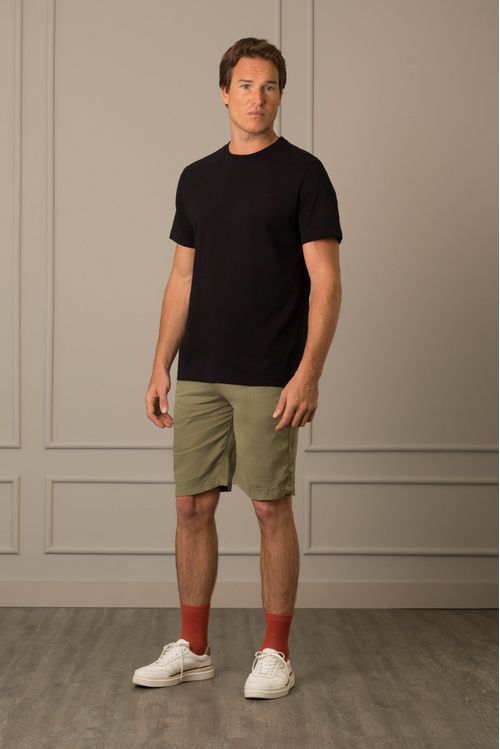 Camiseta perú cuello redondo para hombre basica jersey