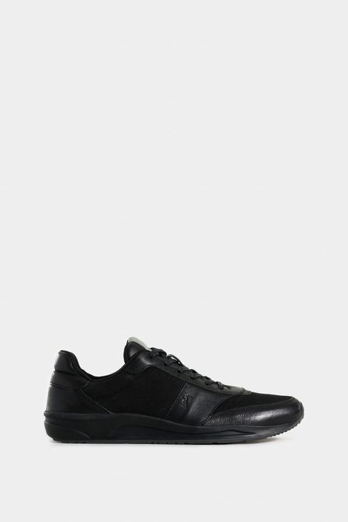 Sneakers nadal 2 de cuero y lona para hombre suela contraste