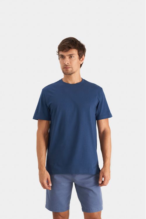 Camiseta perú cuello redondo para hombre basica jersey