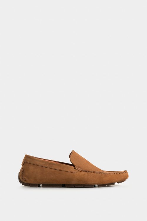 Mocasines árida de cuero para hombre silueta clásica