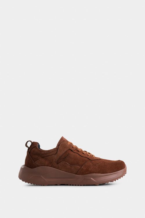 Sneakers galis 2 de cuero para hombre efecto escribiente