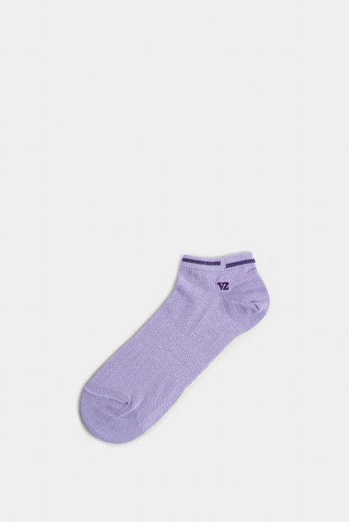 Calcetines tobilleros de algodón para hombre detalle en puño