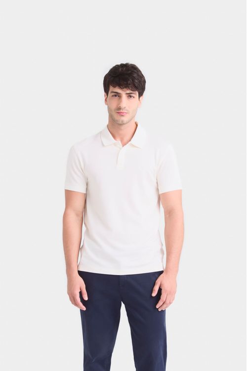 Polo oculus para hombre semi fit