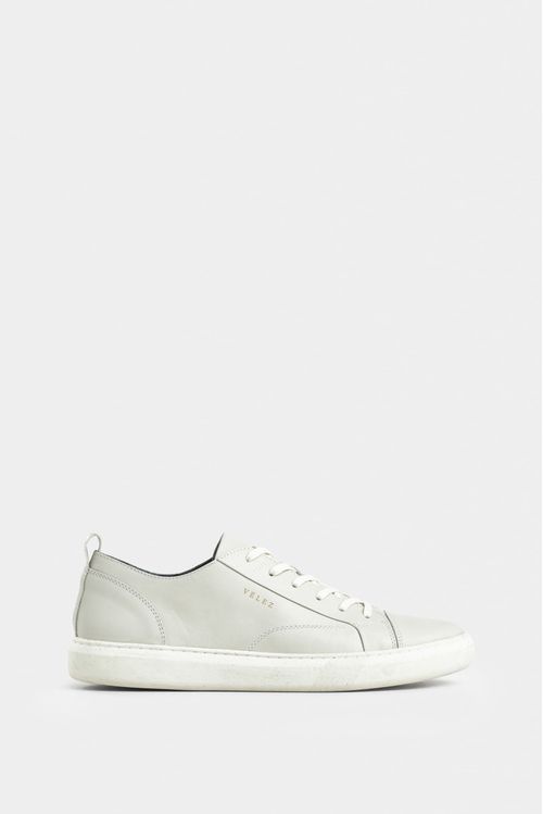 Sneakers Arezzo de cuero liso para hombre semi brillante