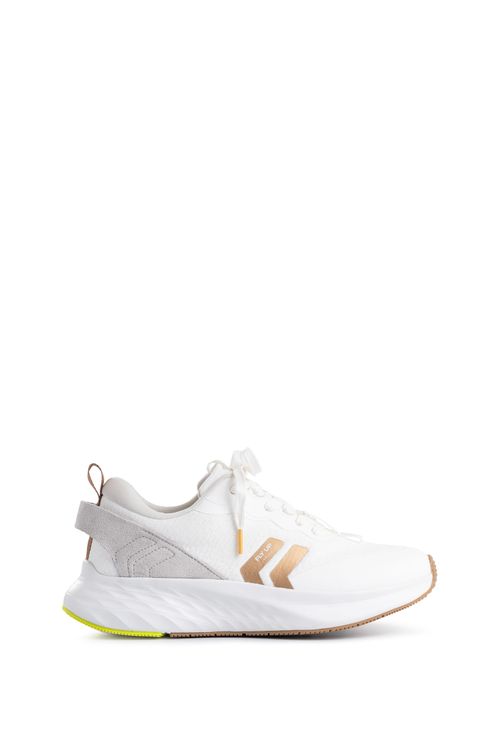 Sneakers Fly Up Spirited en textil y cuero para mujer silueta liviana