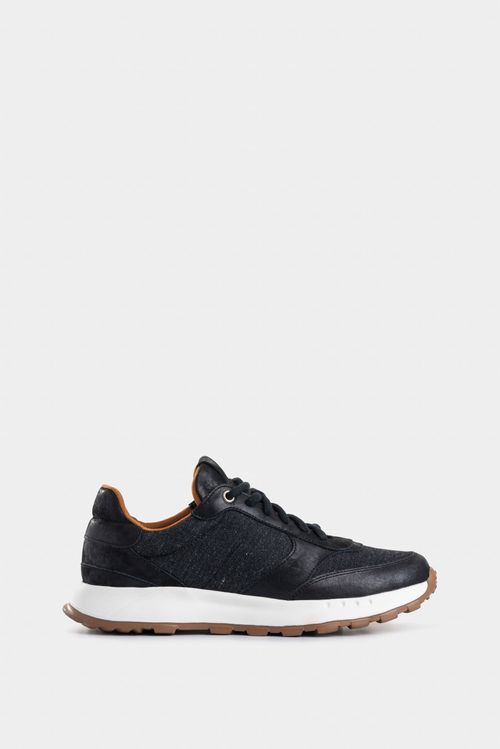 Sneakers Ocaso de cuero para mujer silueta deportiva