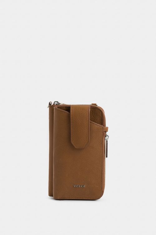 Porta chequera Ibiza de cuero para mujer multifunción