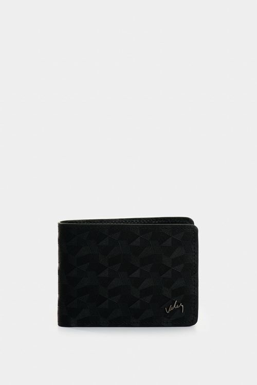 Billetera Jalisco de cuero para hombre placa óptica