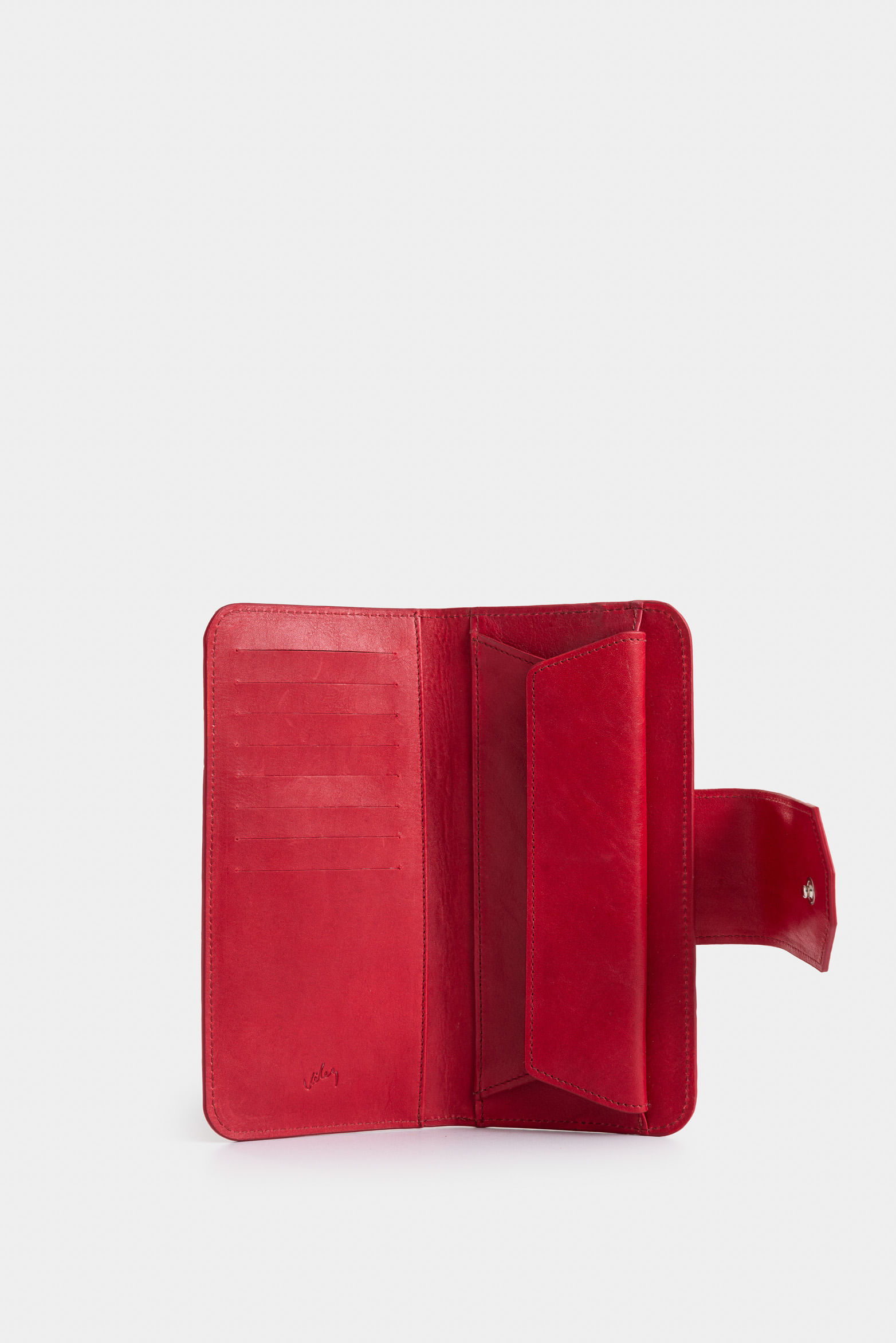 Billetera Porta chequera Extravaganza de cuero para mujer grabado-1738360970036