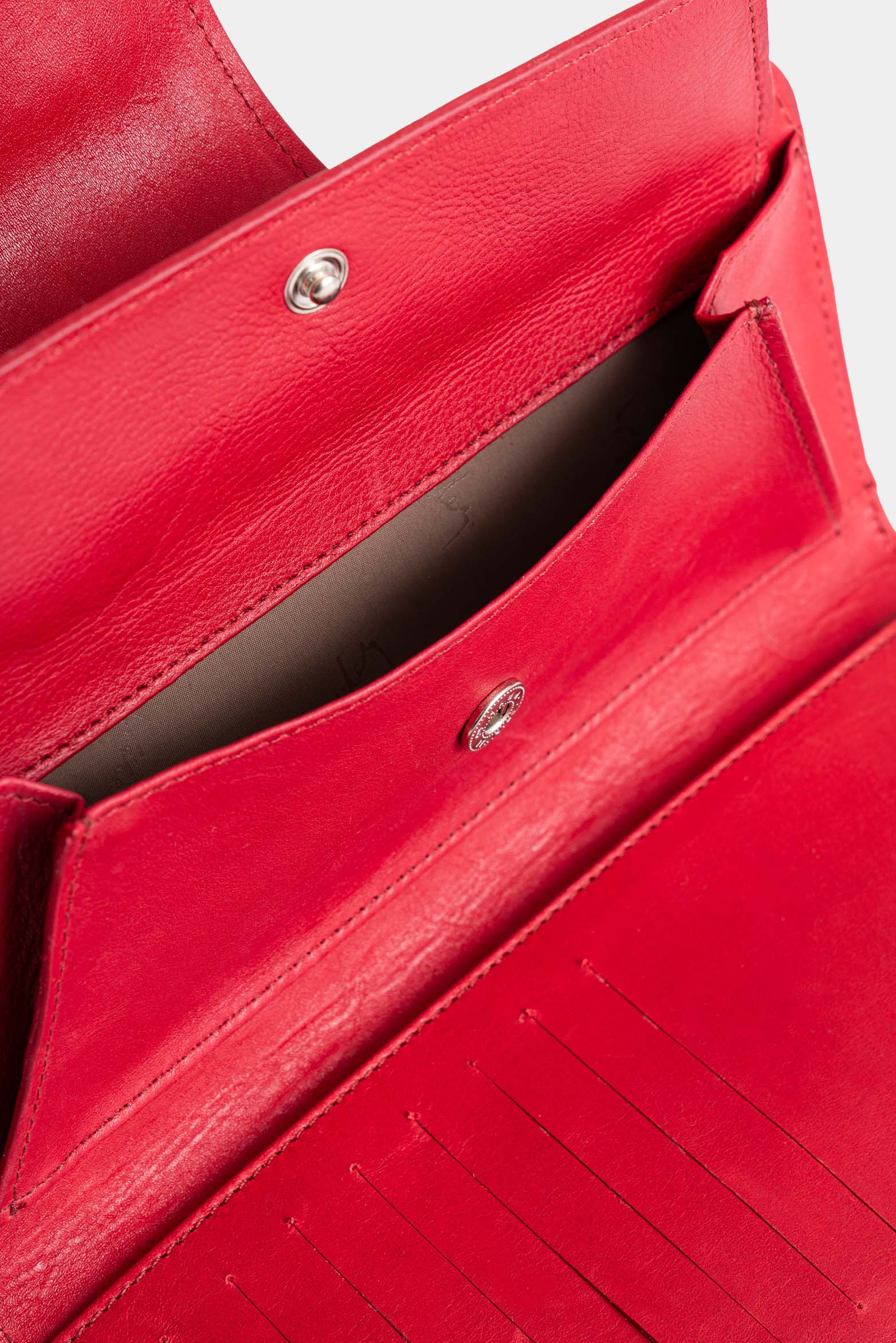 Billetera Porta chequera Extravaganza de cuero para mujer grabado-1738360995578