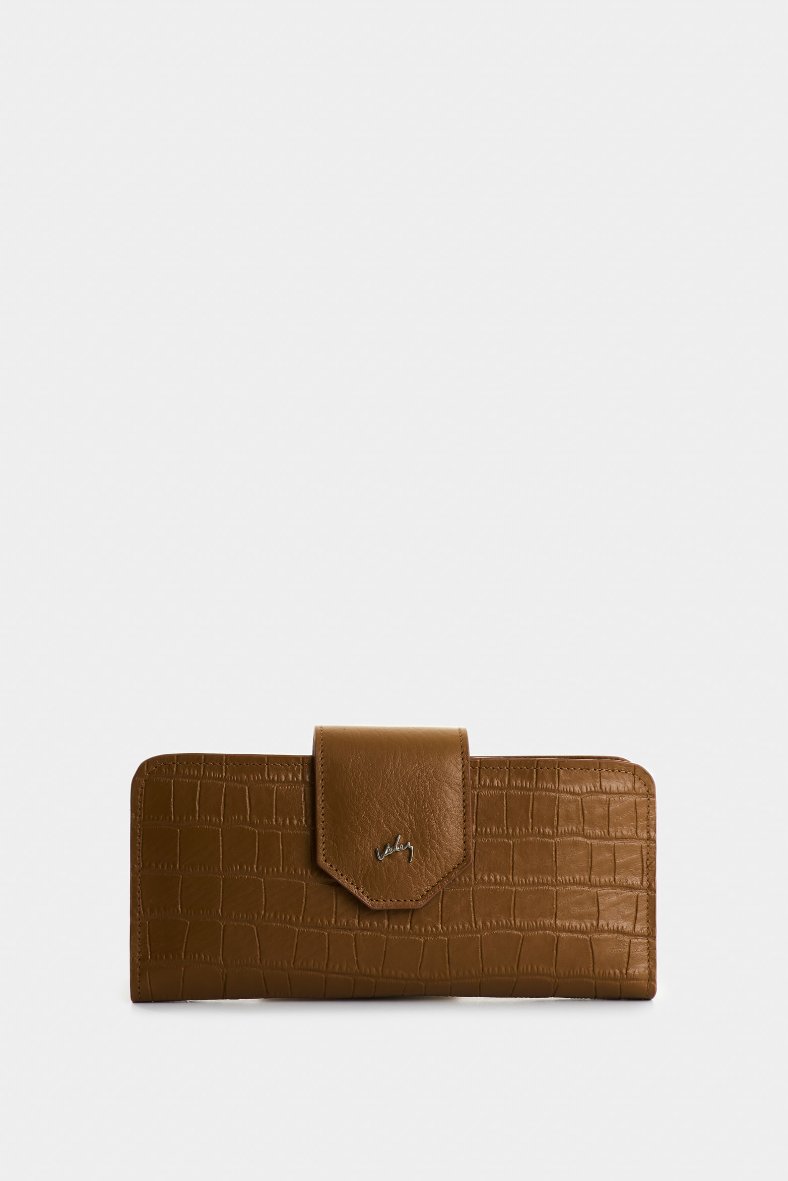 Billetera Porta chequera Extravaganza de cuero para mujer grabado-1738361028947