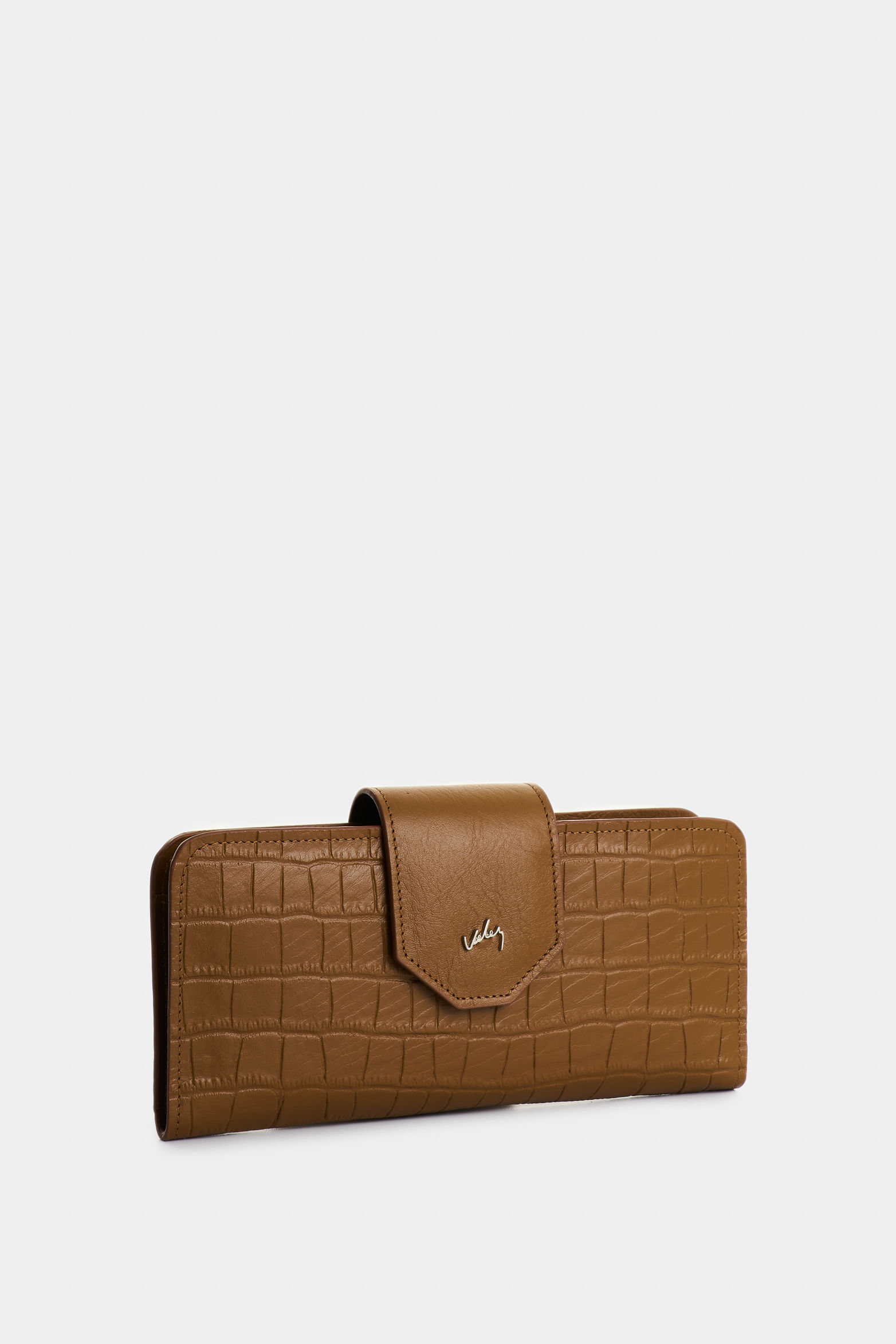 Billetera Porta chequera Extravaganza de cuero para mujer grabado-1738361059820