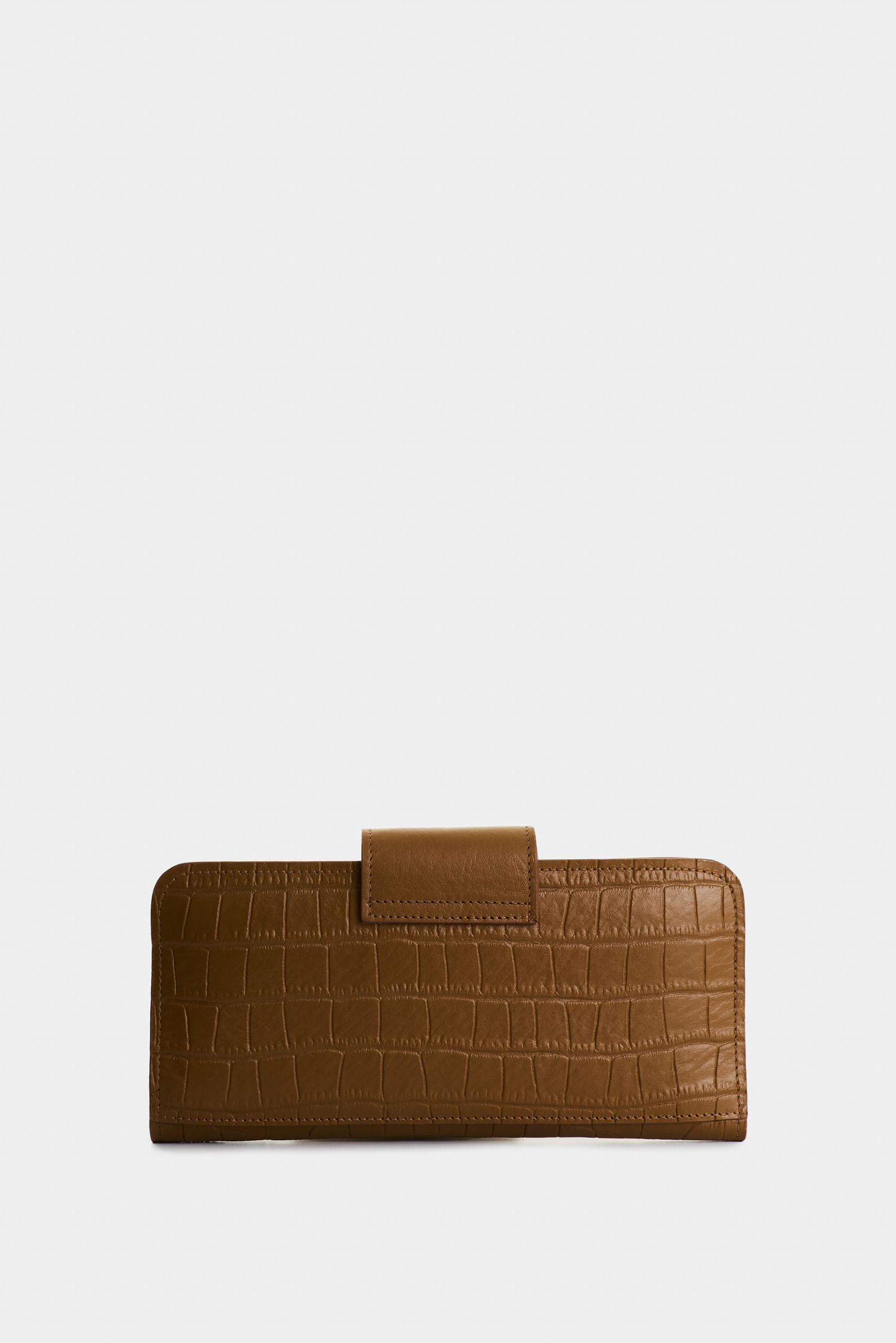 Billetera Porta chequera Extravaganza de cuero para mujer grabado-1738361075264
