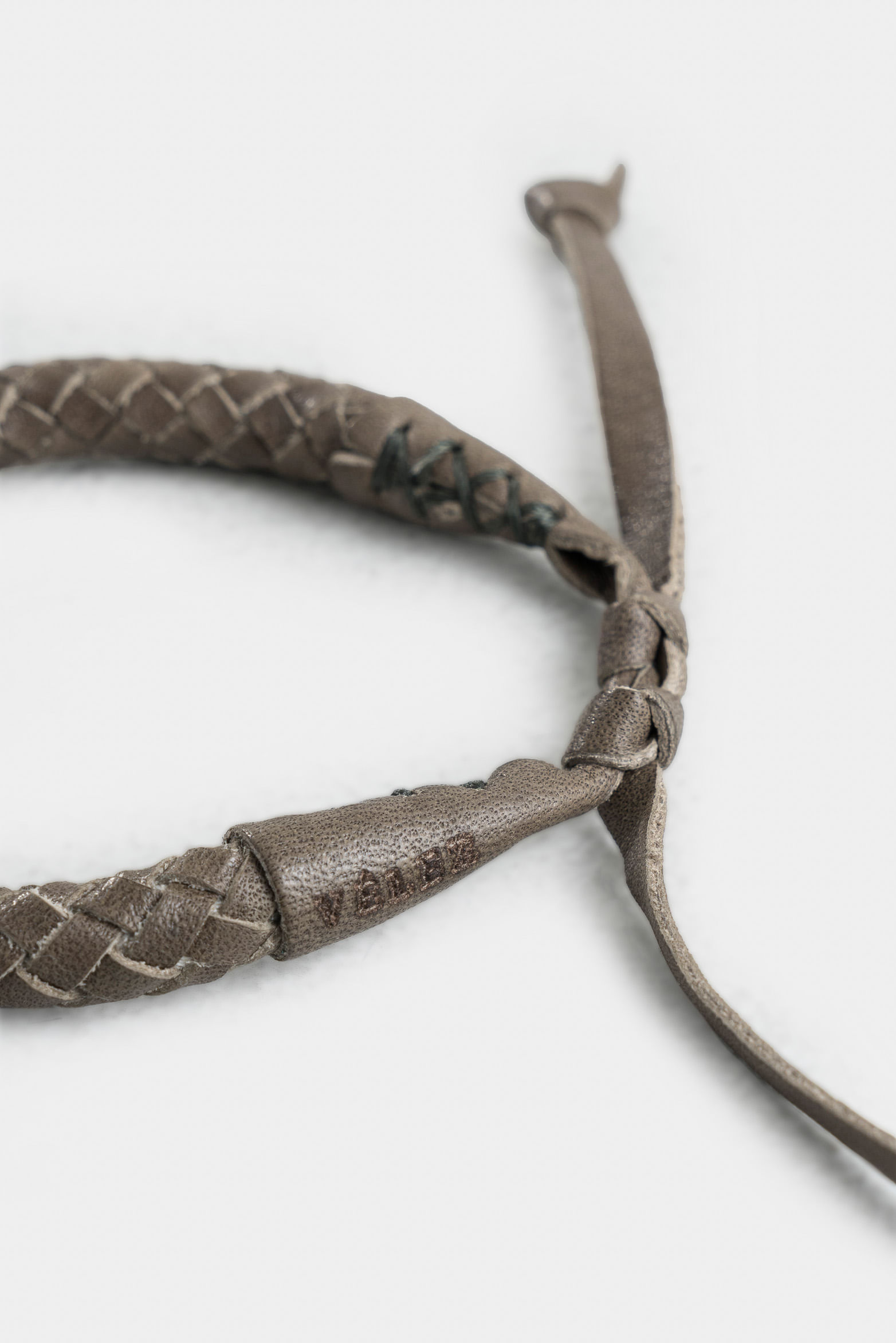 Pulsera sunlight de cuero para hombre trenzada-1738362206494