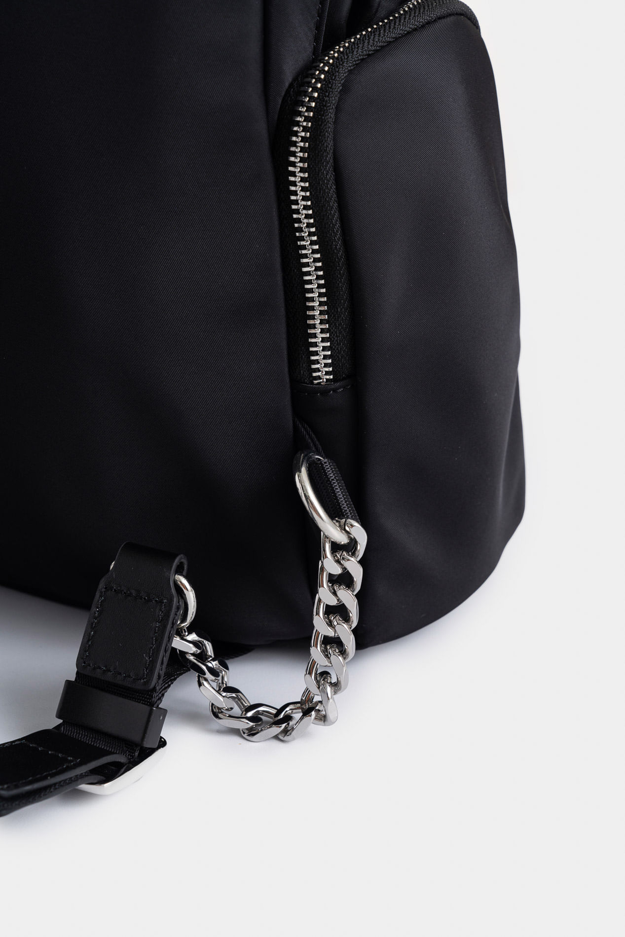 Morral de lona y cuero para mujer Orión-1740711993299