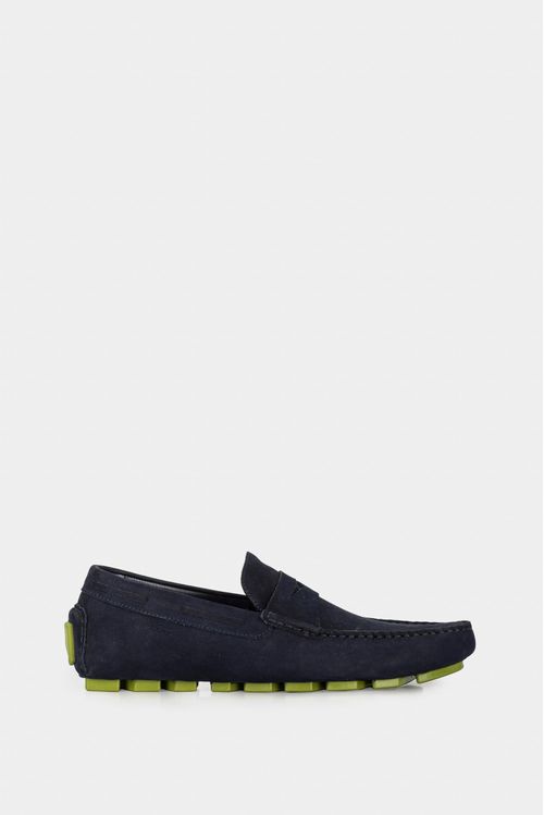 Mocasines Boston de cuero para hombre silueta driver