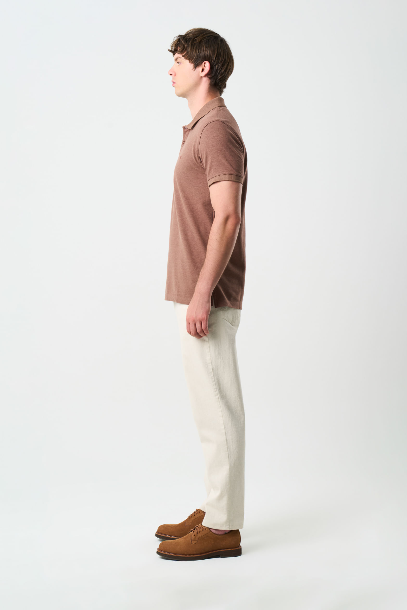 Polo pique helios para hombre semi fit-1744516461541