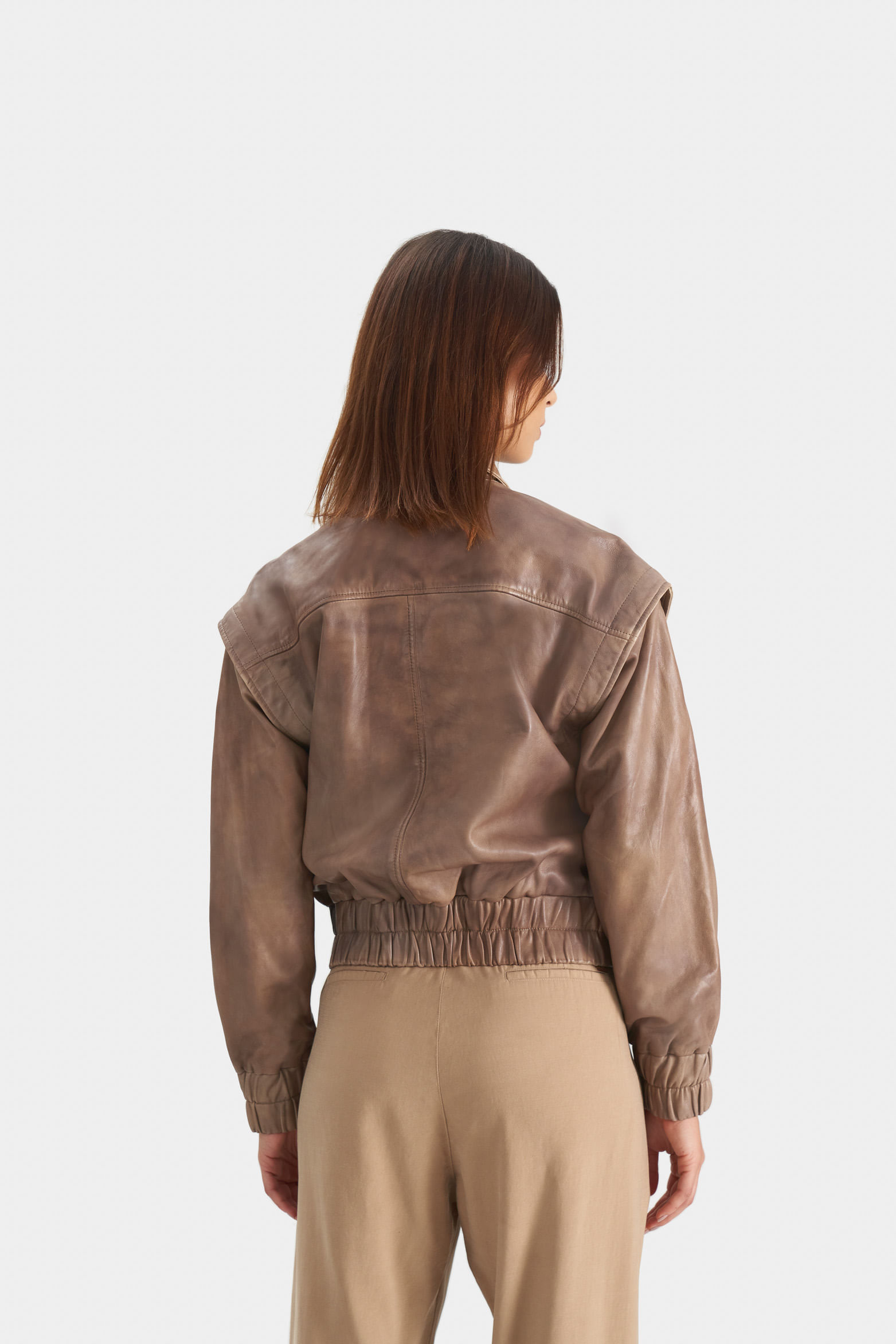 Chaqueta sahara para mujer mangas removibles-1744518052569