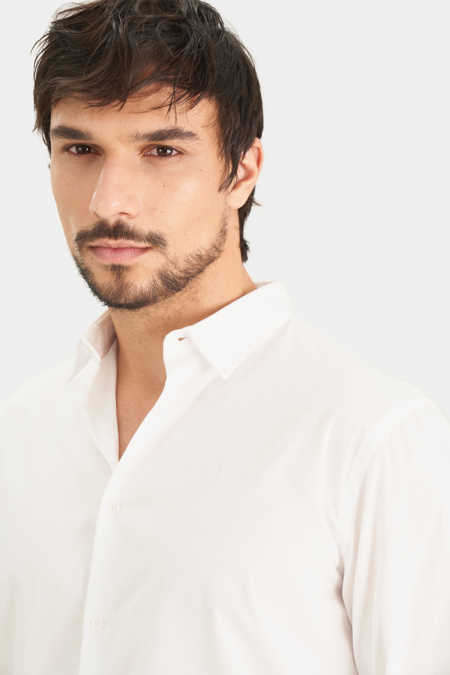 Camisa en popelina para hombre semifitted-1744518208727