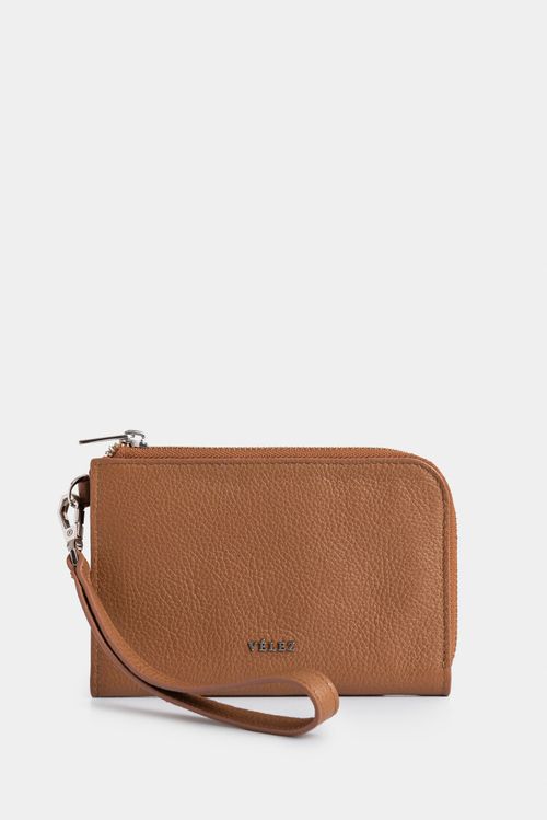 Billetera Holi de cuero para mujer manija removible