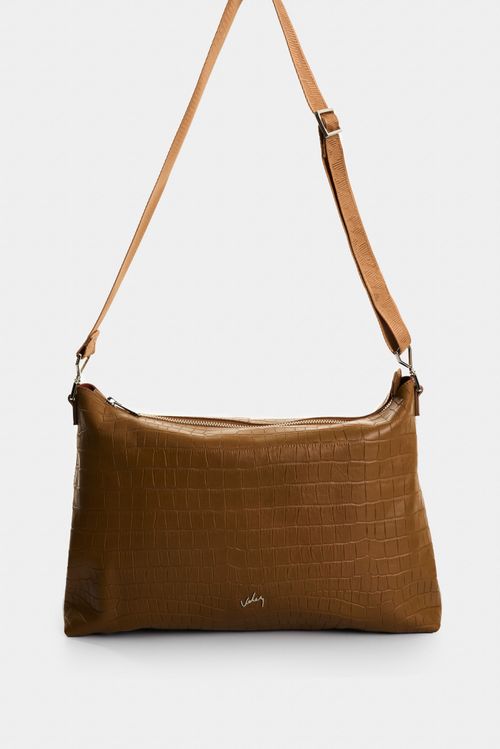 Bowling Petunia 2.0 de cuero para mujer detalle grabado