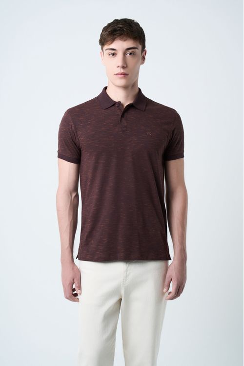 Polo Trivoli manga corta para hombre semi fitted