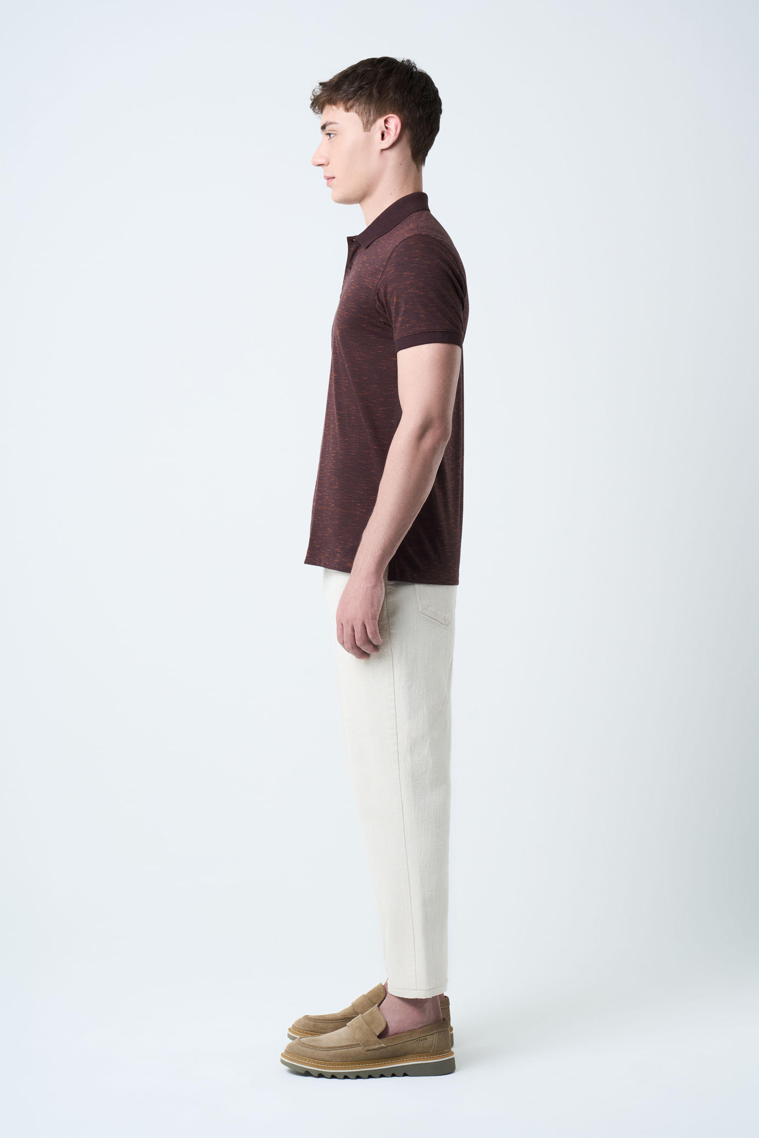 Polo Trivoli manga corta para hombre semi fitted-1747918036698
