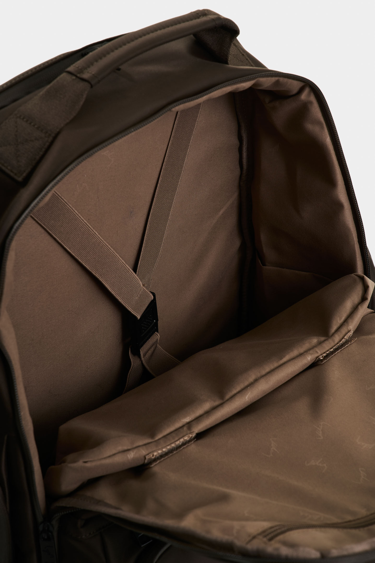 Mochila Edén en lona y cuero para hombre multifuncional-1748623513692