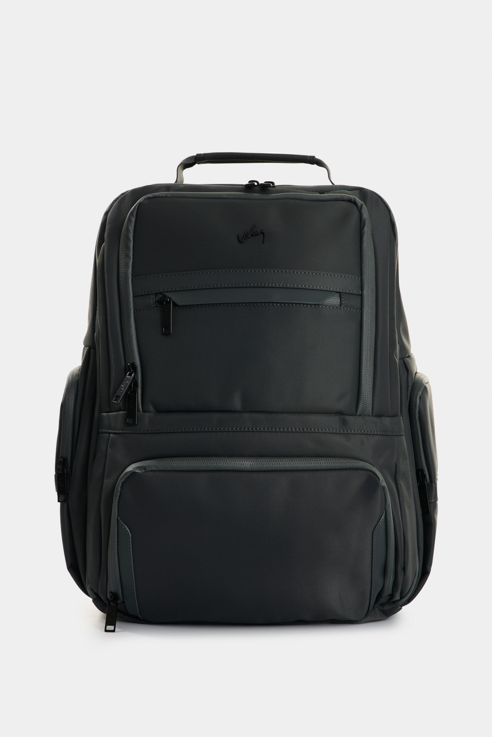 Mochila Edén en lona y cuero para hombre multifuncional-1748659032106