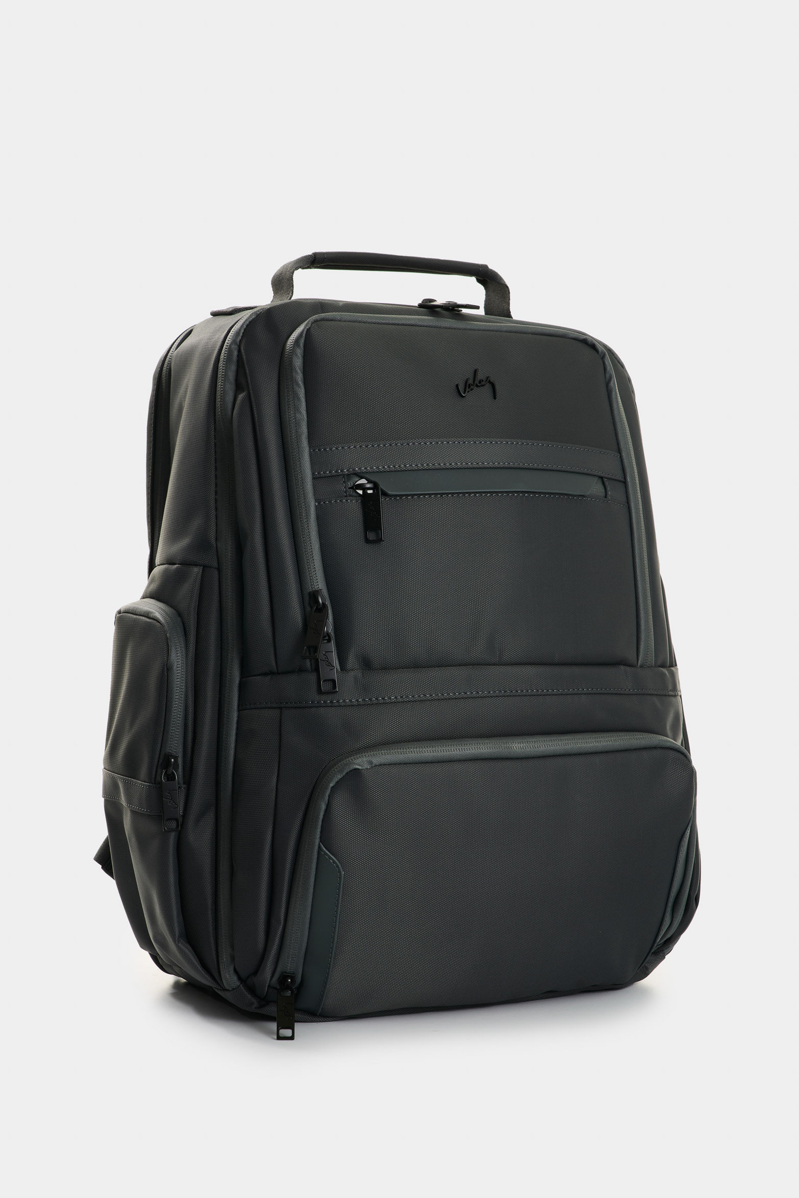 Mochila Edén en lona y cuero para hombre multifuncional-1748659058009