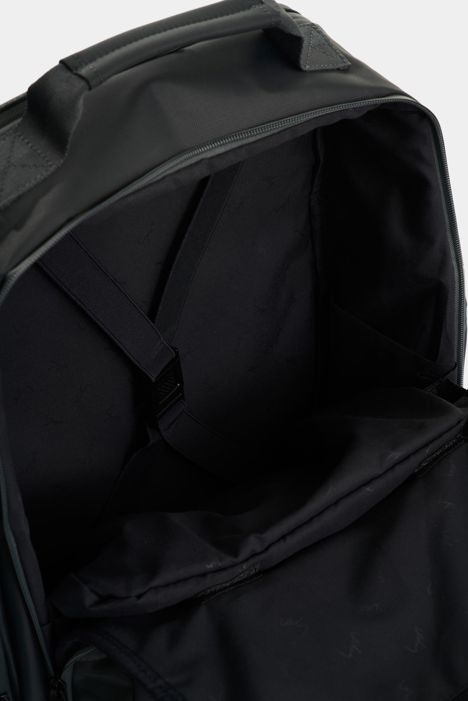 Mochila Edén en lona y cuero para hombre multifuncional-1748659076544