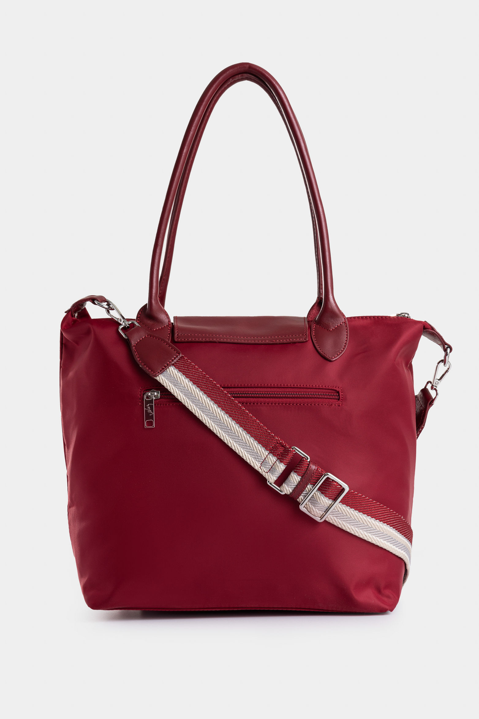 Shopping Ámbar en lona para mujer detalle cuero-1748660378322