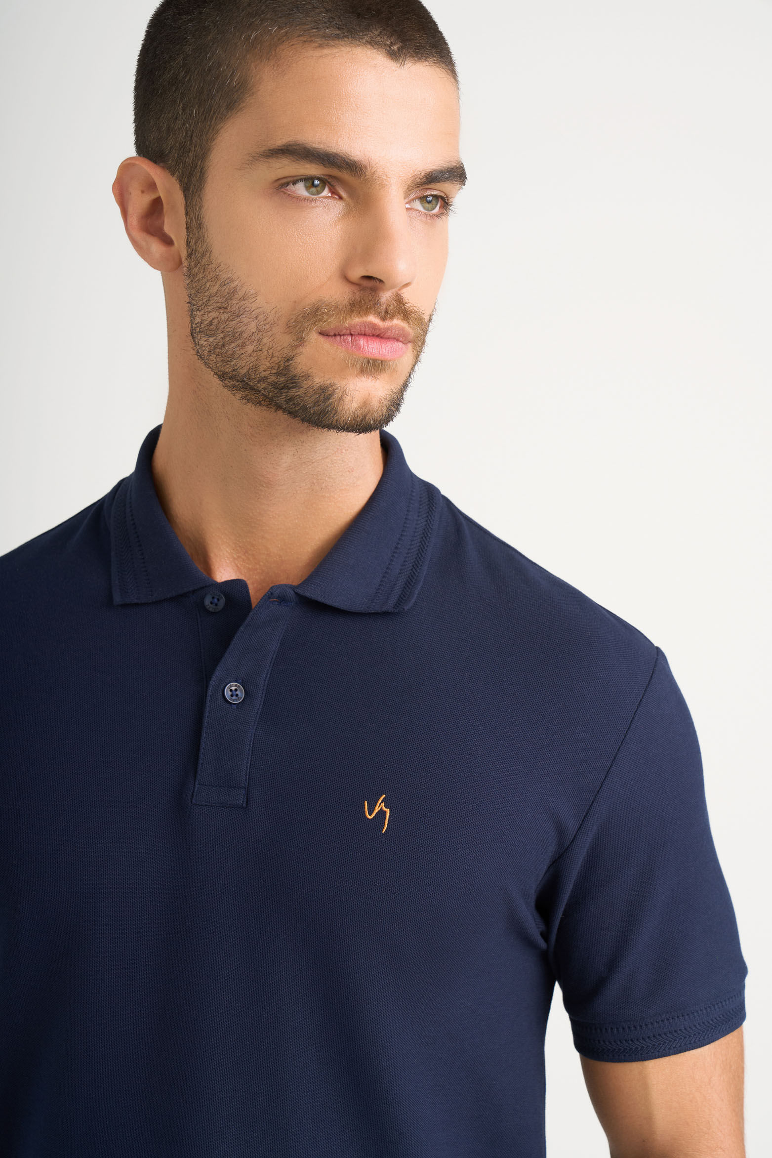 Polo Summer para hombre semi ajustada-1748662892533
