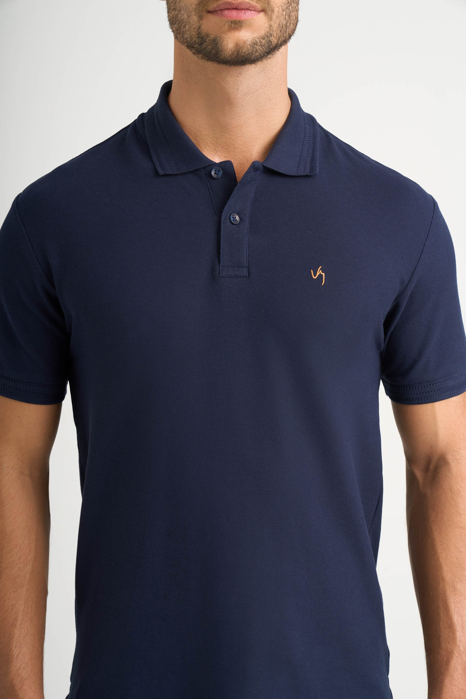 Polo Summer para hombre semi ajustada-1748662906556