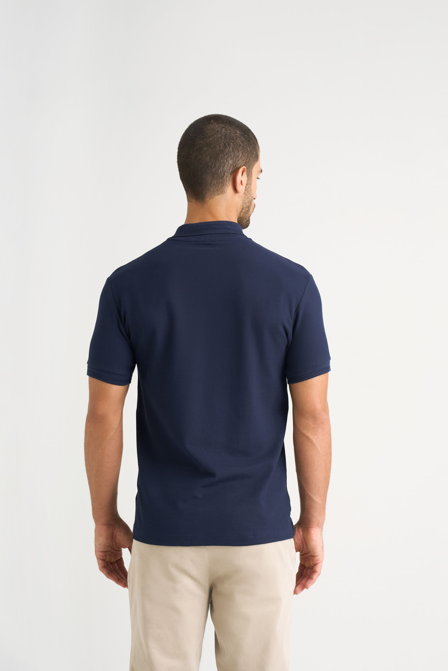 Polo Summer para hombre semi ajustada-1748662912124