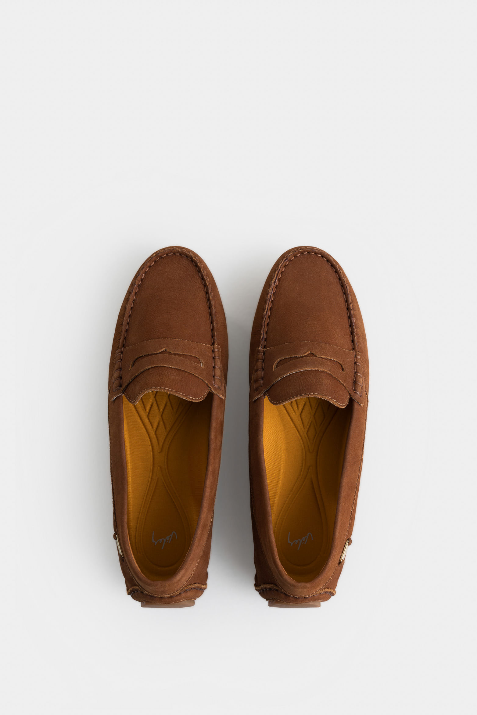 Mocasines manchester de cuero para mujer efecto gamuzado-1748663688547