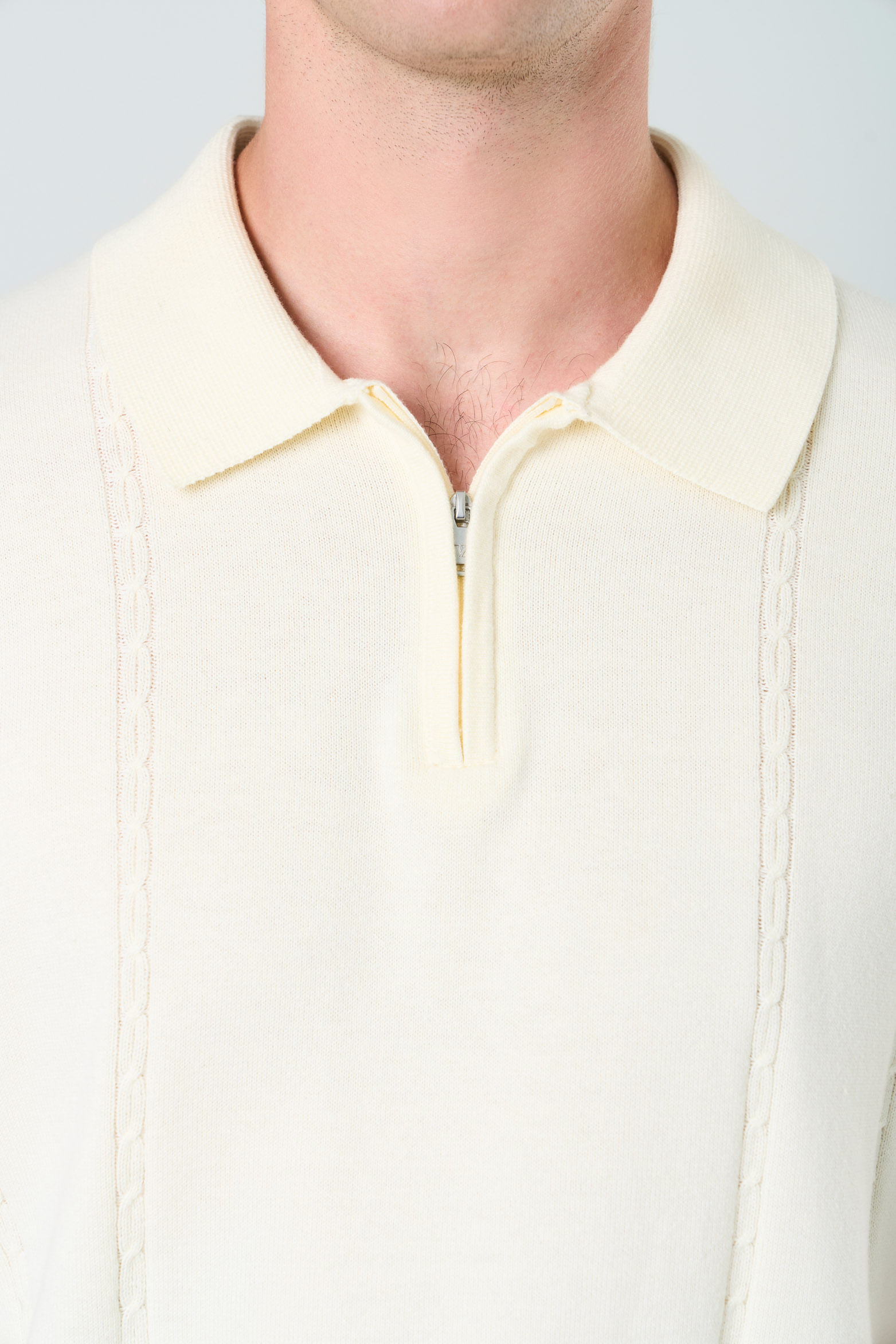 Polo Tropical manga corta para hombre semi fitted-1750386152509