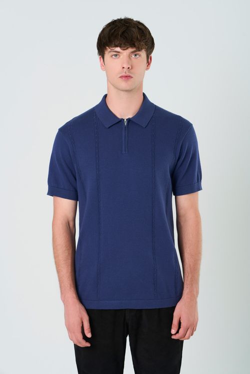 Polo Tropical manga corta para hombre semi fitted