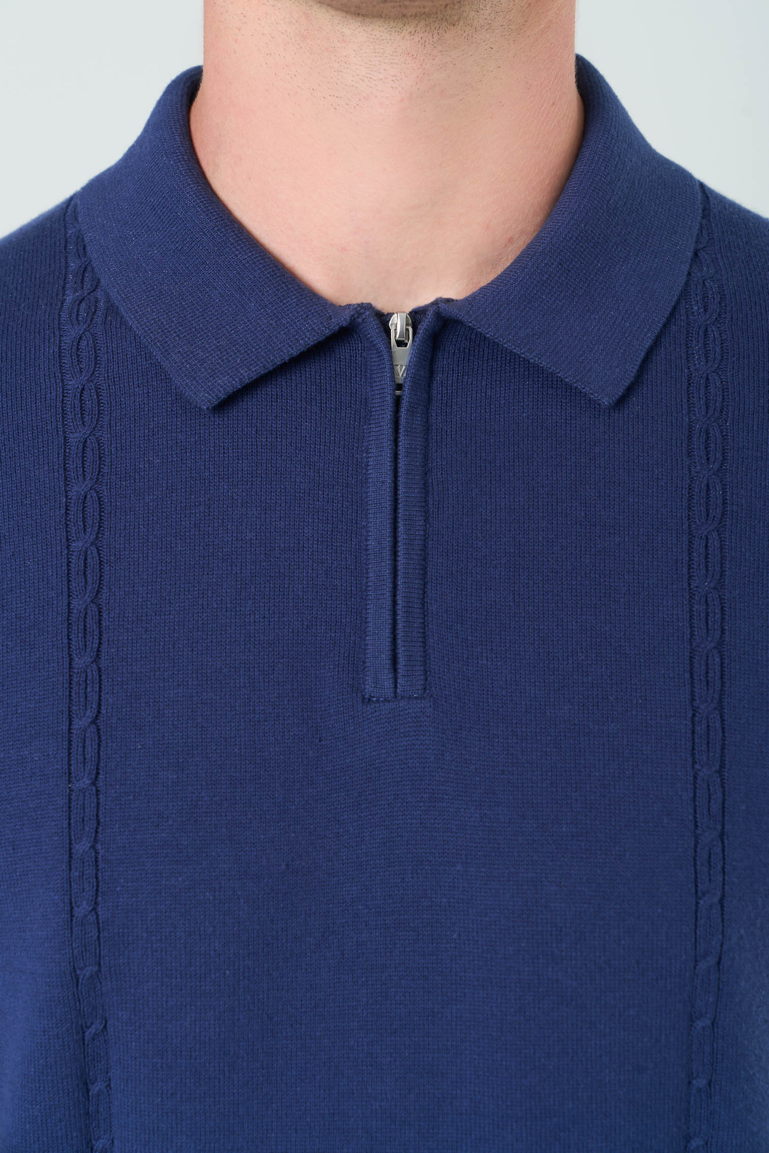 Polo Tropical manga corta para hombre semi fitted-1750386306448