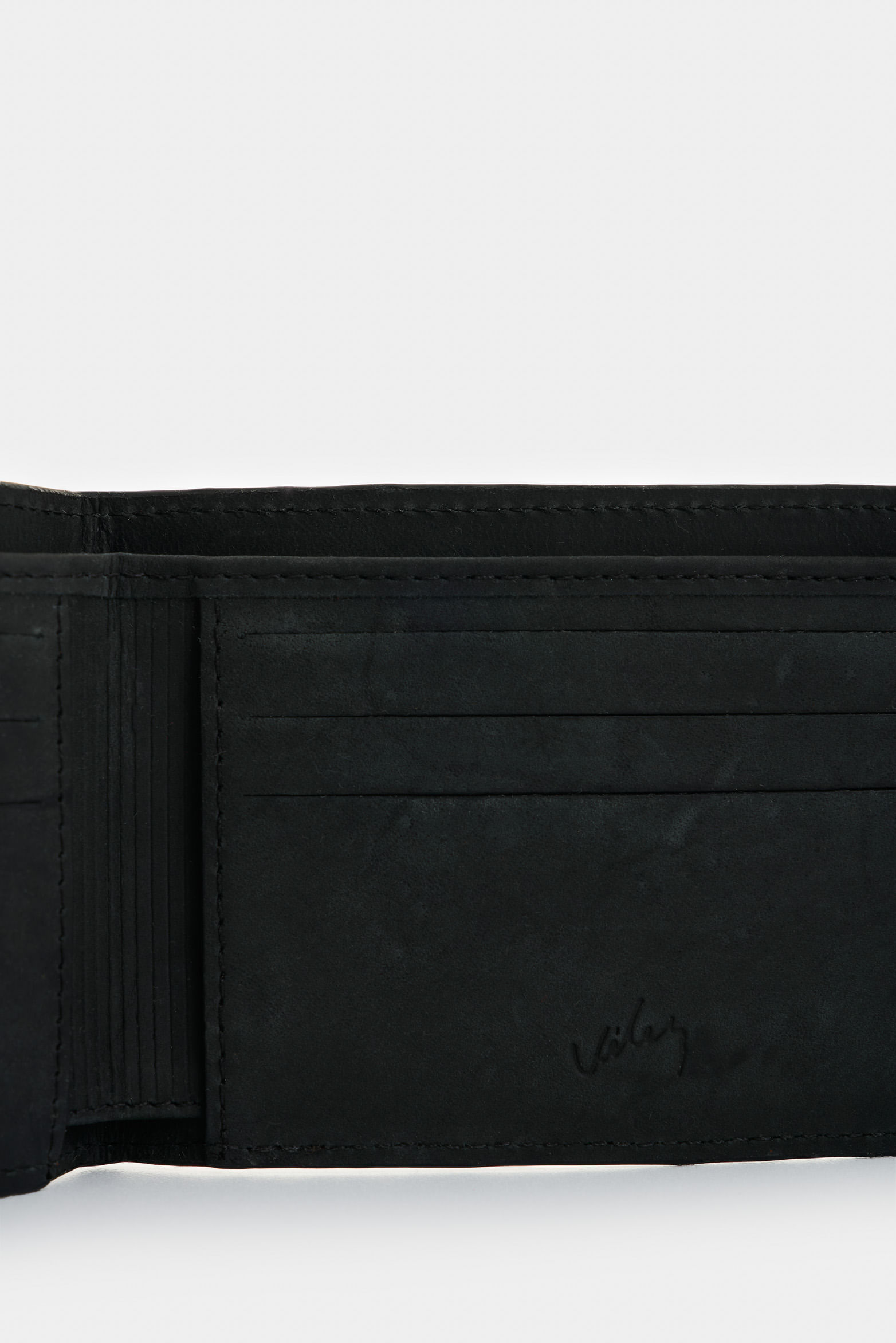Billetera Vértice de cuero para hombre placa rayas-1750386624814
