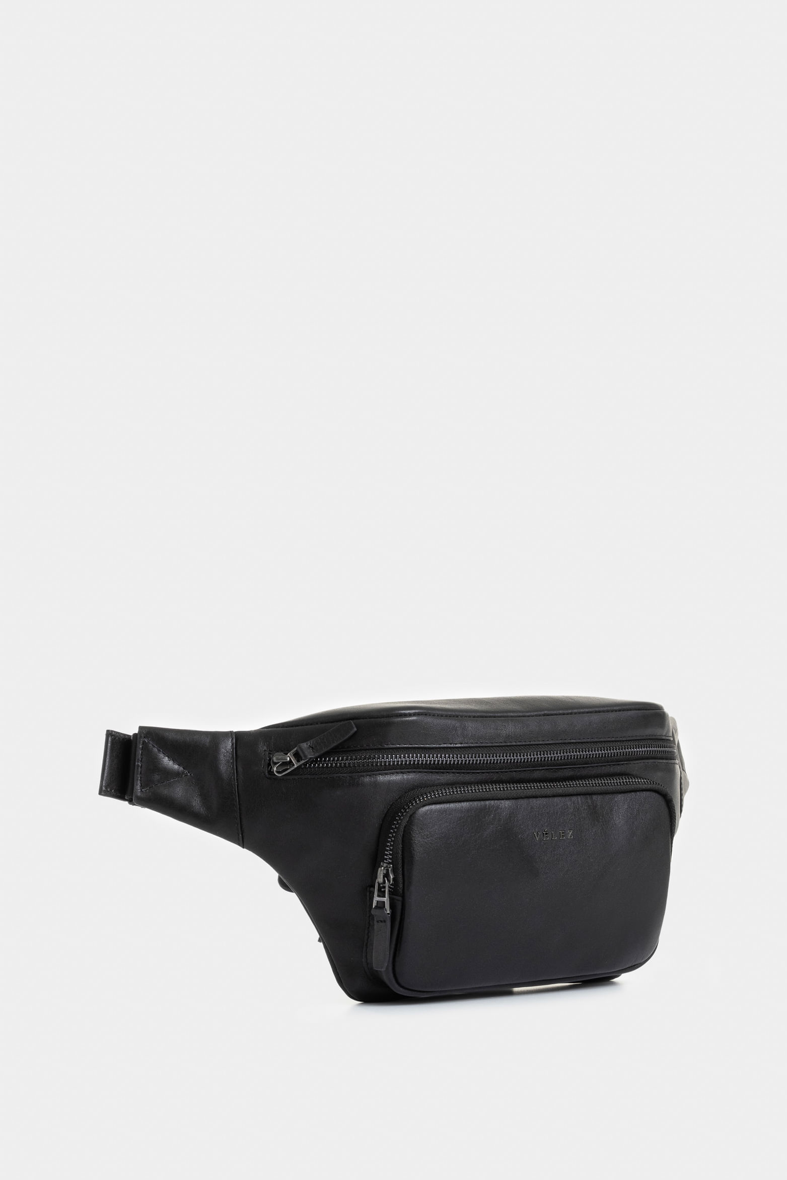 Cangurera Arezzo de cuero para hombre casual-1750387263825