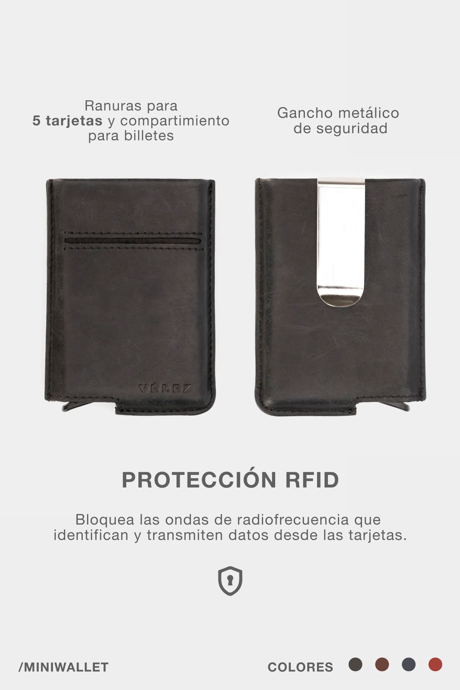 Portatarjetas Miniwallet Memoria DZM-1751037030793