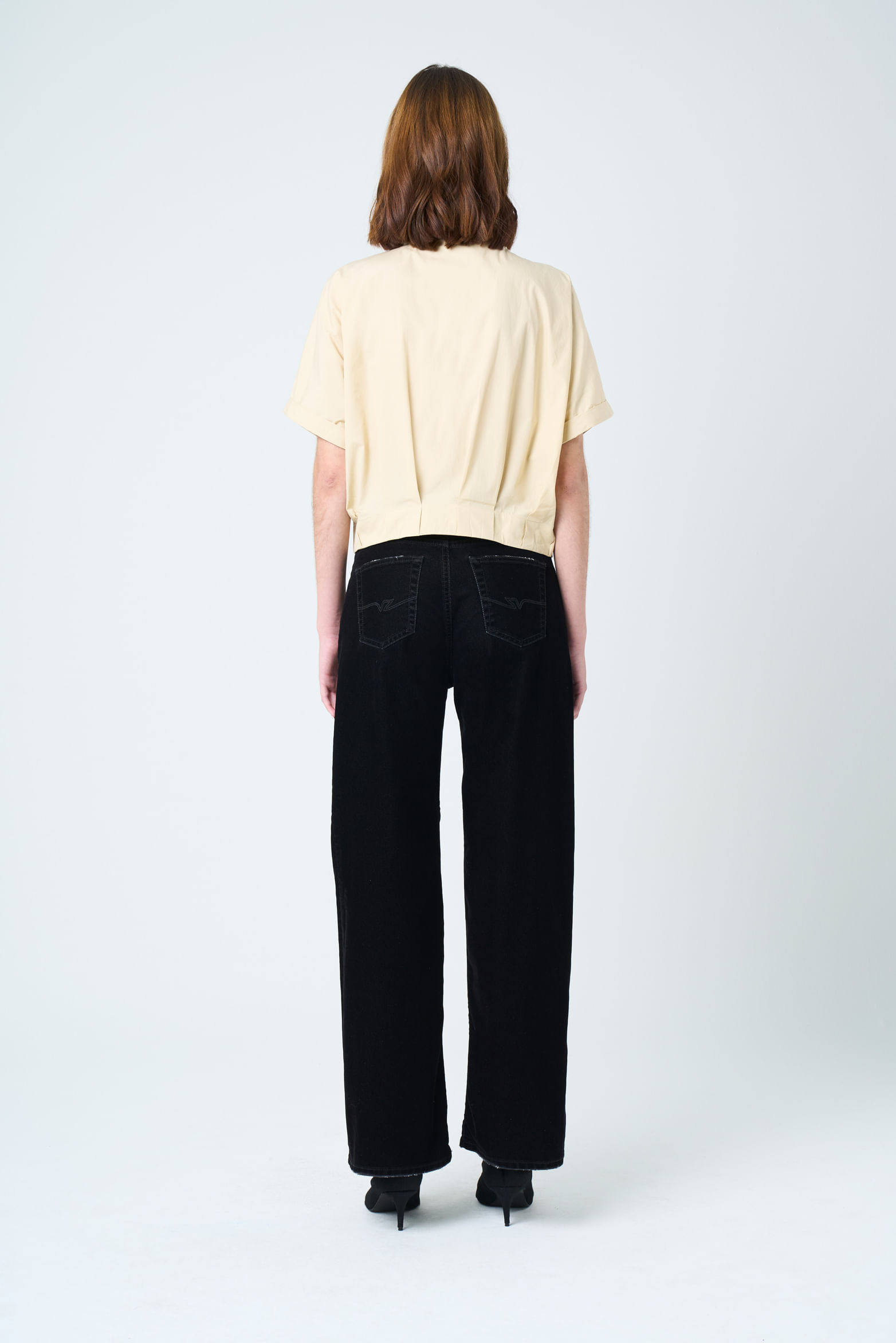 Camisa Topacio para mujer cuello nerú-1752608883173
